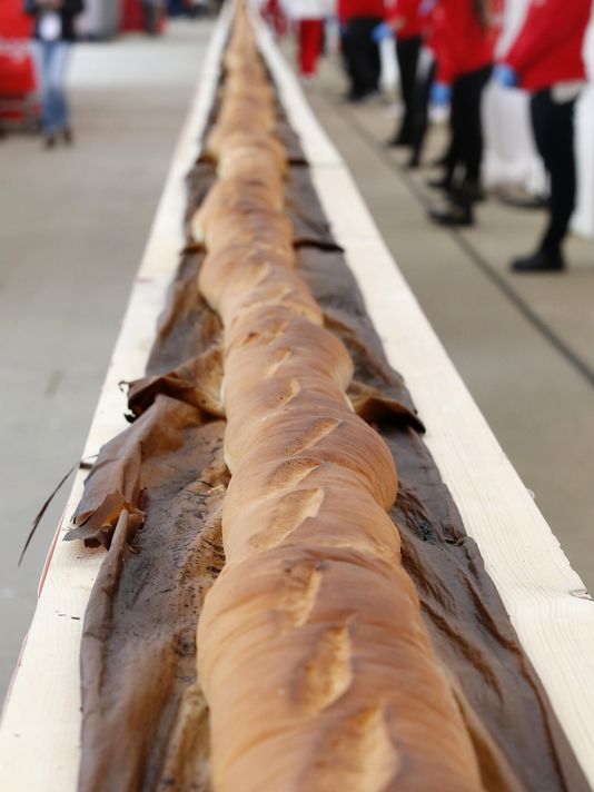 Guinness declares longest baguette in the world!