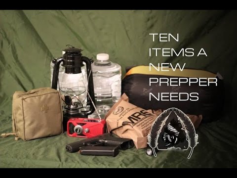10 Items a New Prepper Needs in Their Arsenal