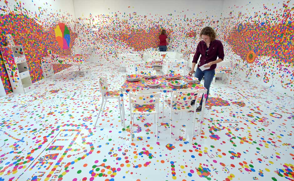 If only this could be my polka dot bedroom