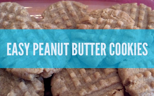 Easy Peanut Butter Cookie Recipe That’s Super Fast