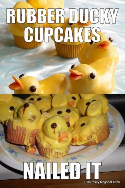 Rubber Ducky Cupcakes DIY? Nailed It!