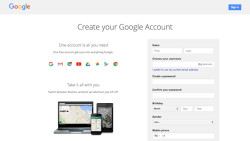 Want to Use Blogger? Create a Google Account First!