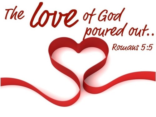 Love of God poured out just for you