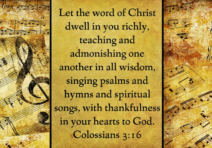 Let the word of Christ dwell in you, in all wisdom