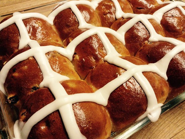 Hot Cross Buns Recipe from a Monastery Kitchen