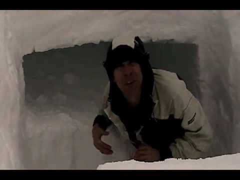 Snow Cave Winter Shelter Building | Christian Bushcraft