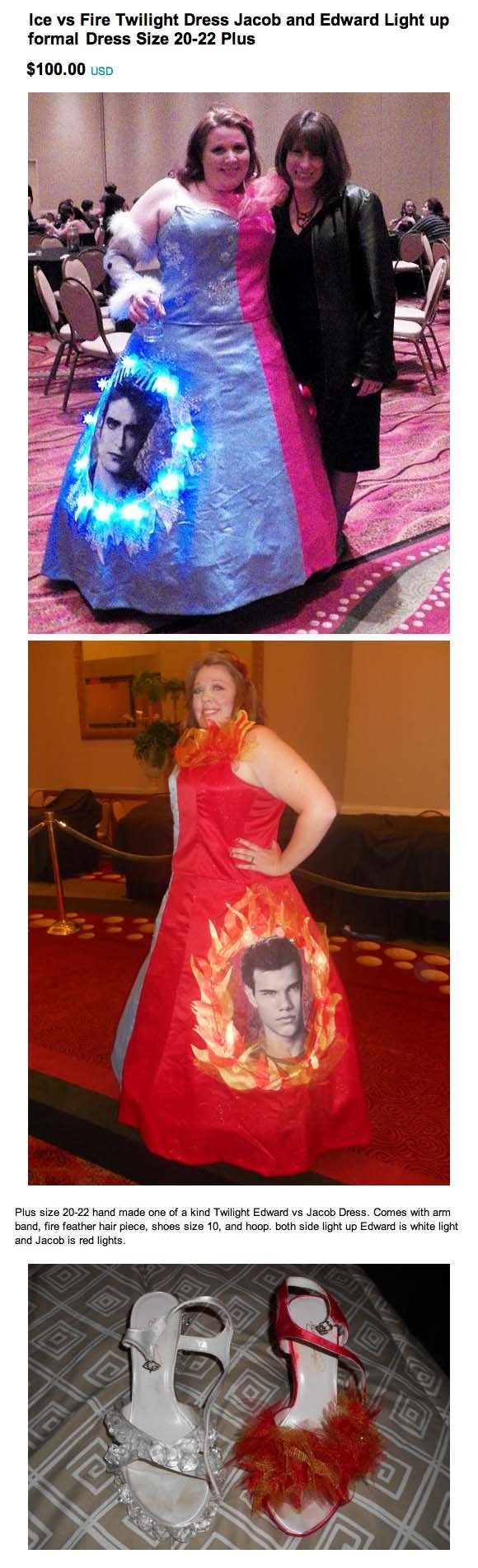 And the award for worst prom dress ever goes to Twilight Girl