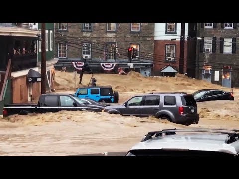 Ellicott City Flood: Maryland Flash Flood Sweeps Cars Away