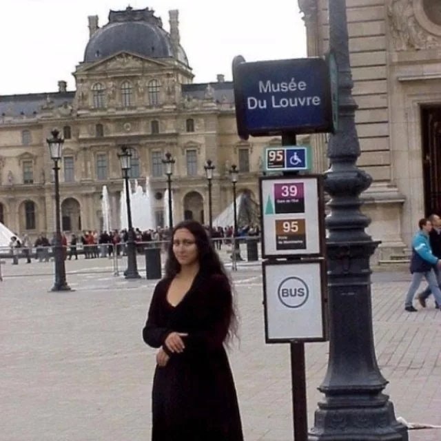 Creepy Mona Lisa Lookalike Spotted in France