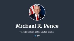 Vice President Mike Pence’s Twitter Feed