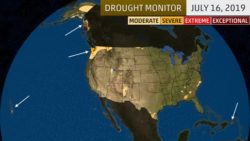 Abnormally wet summer has impacted US drought map majorly