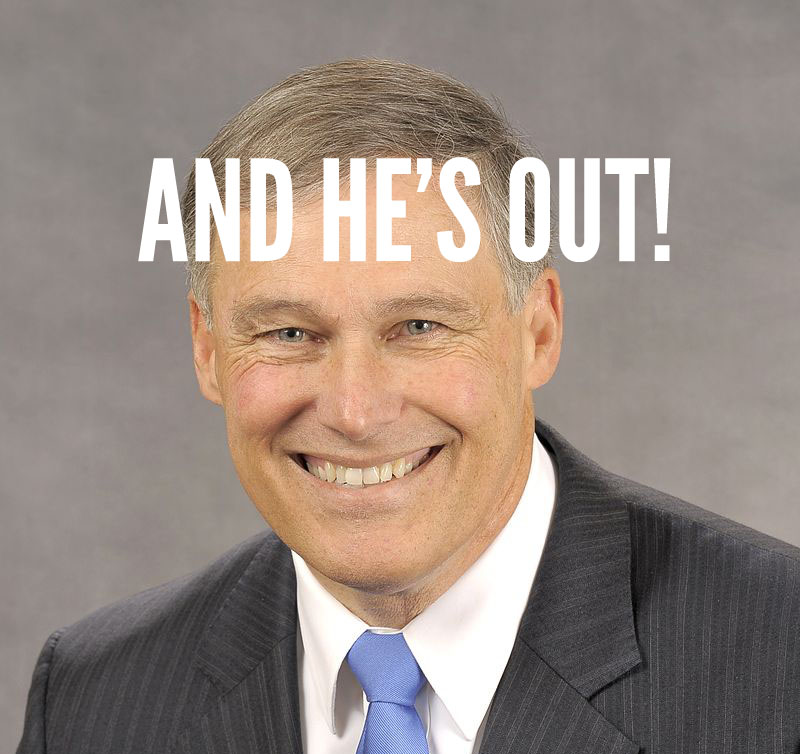Climate candidate Jay Inslee drops out of 2020 race