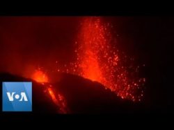 Stromboli Volcano in Italy Erupts