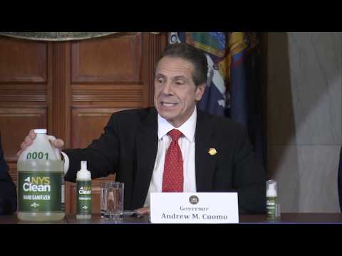 Cuomo drops hilarious one liner while talking up NYS Clean