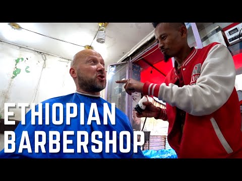 Visiting Ethiopia’s Backstreet Barbershop