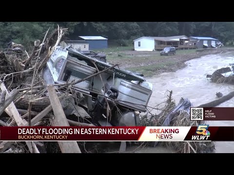 Eastern Kentucky flooding with damage seen in Buckhorn