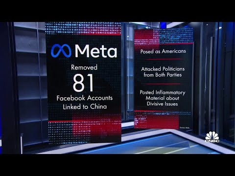 Meta claims China is trying to influence midterm elections