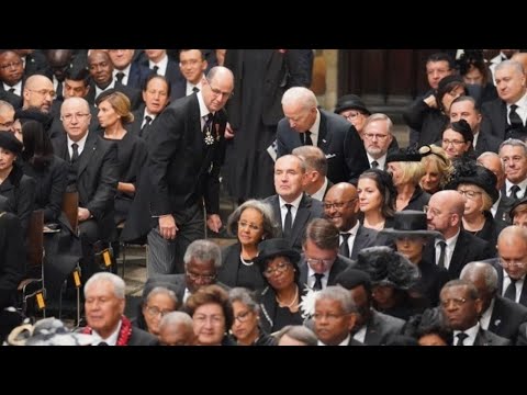 Trump mocks Biden’s seat location at Queen’s funeral