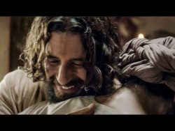Jesus heals a paralyzed man