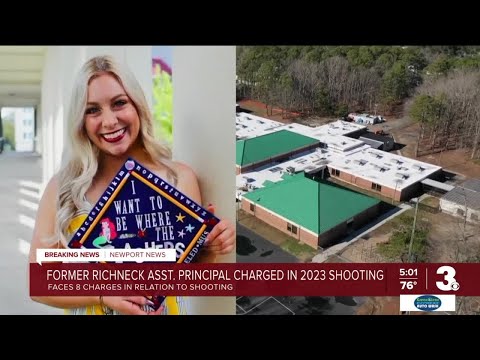 Former Assistant Principal charged in 2023 shooting of Abby Zwerner